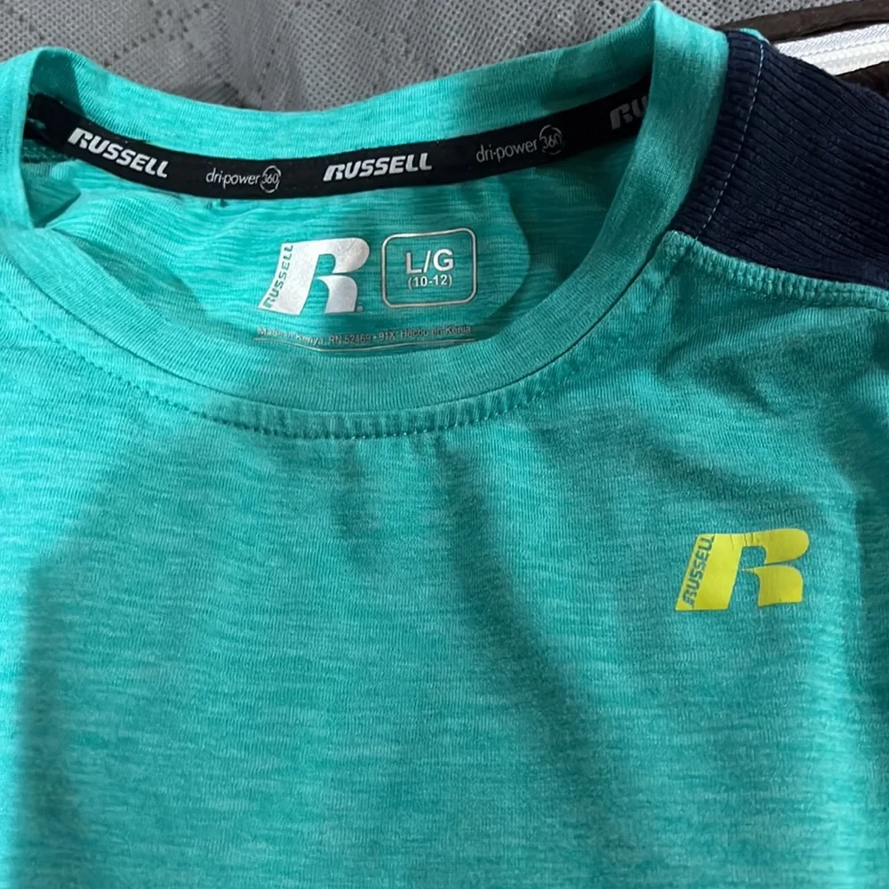 Russell boys large 10/12 long sleeve shirt - Picture 2 of 3